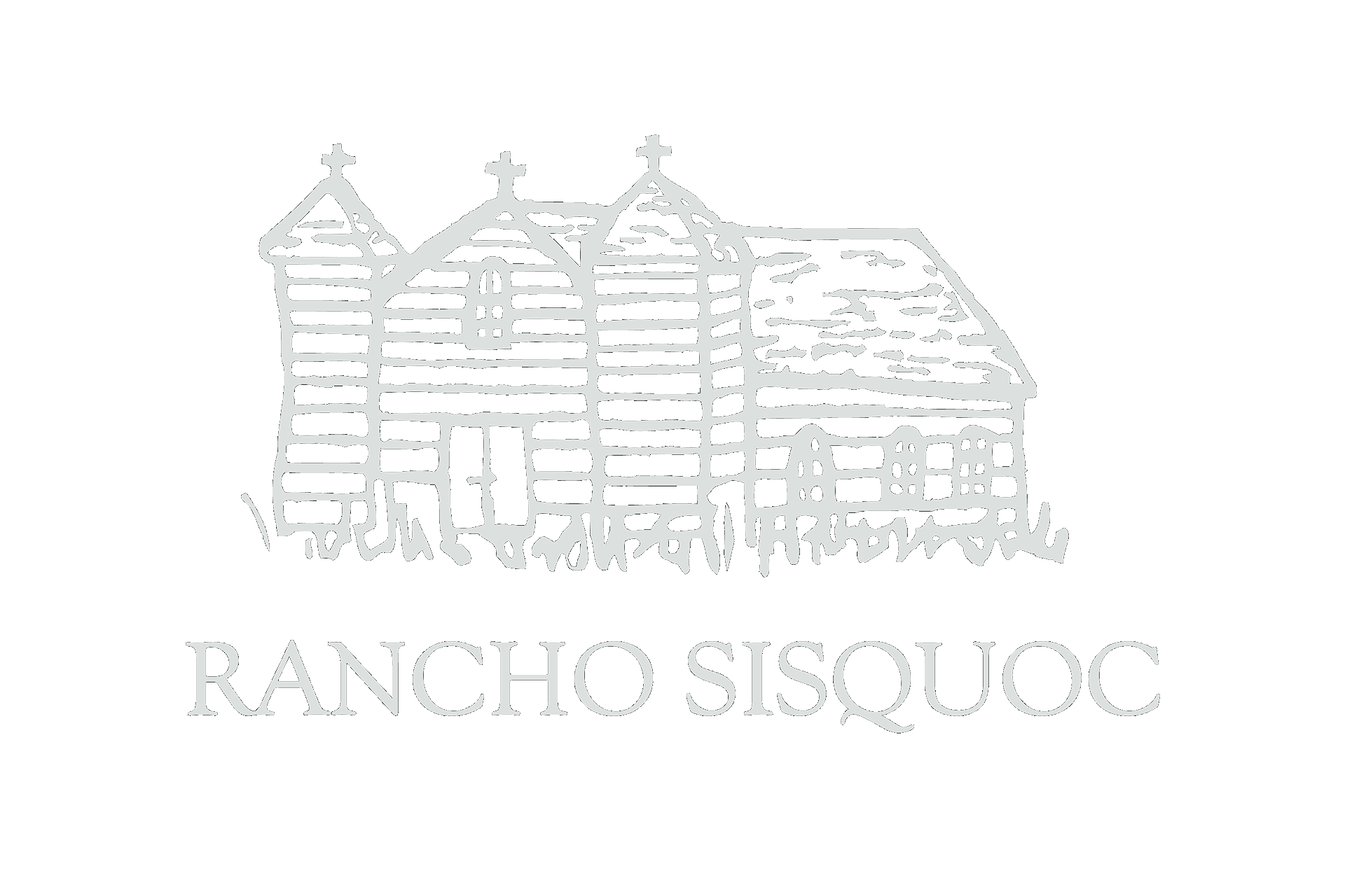 Rancho Sisquoc Winery Scrolled light version of the logo (Link to homepage)